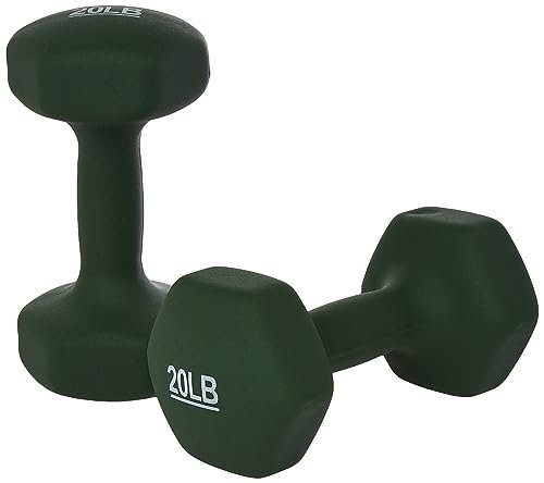 Amazon Basics Neoprene Dumbbell Set
